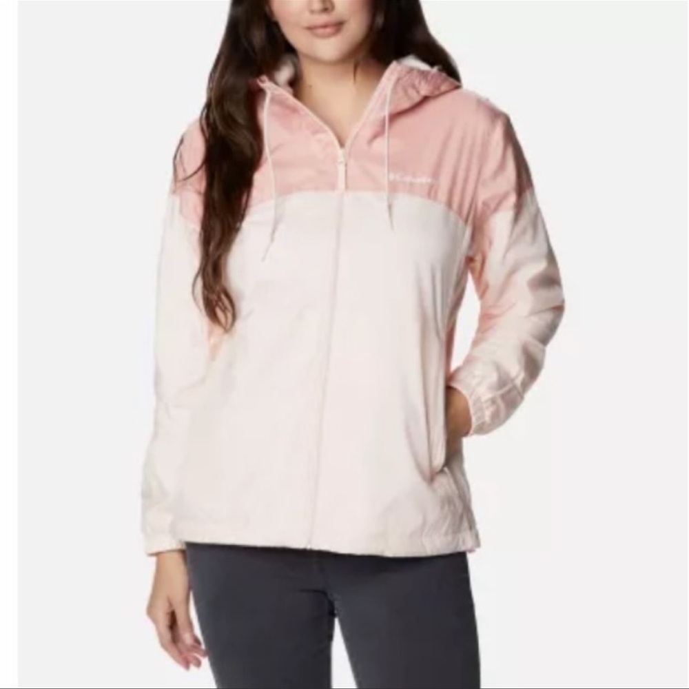 columbia lined windbreaker